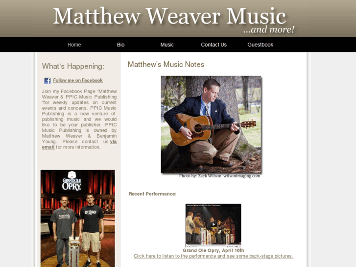 www.matthewweavermusic.com