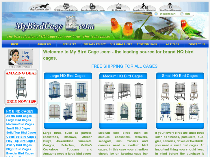 www.mybirdcage.com