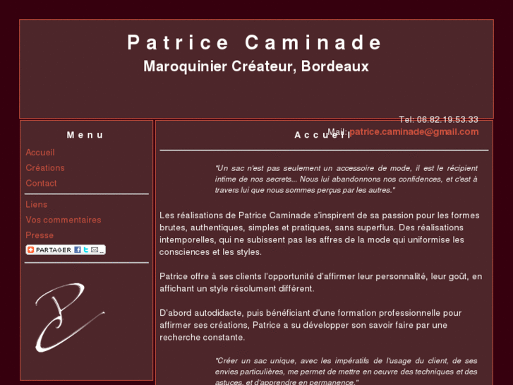 www.patricecaminade.com