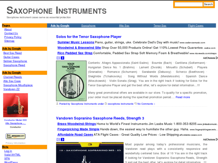 www.saxophoneinstruments.com