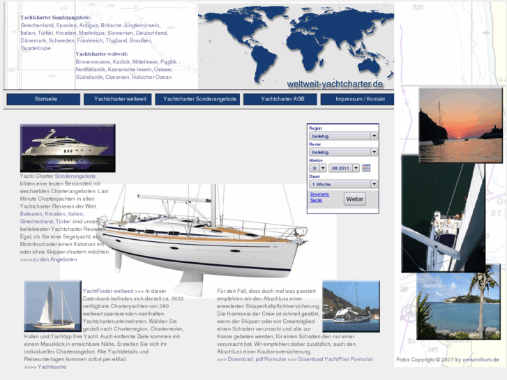 www.weltweit-yachtcharter.de