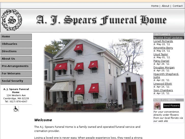 www.ajspearsfuneralhome.com