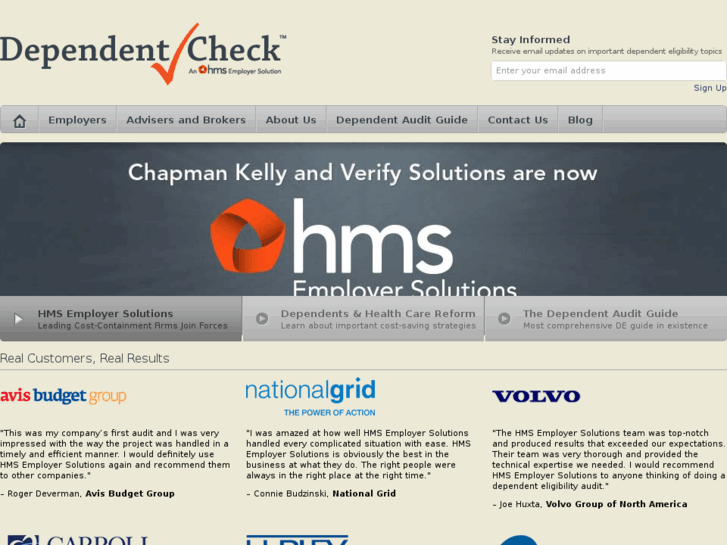 www.dependentcheck.com