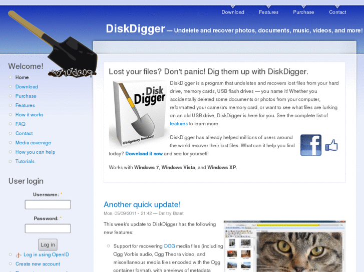www.diskdigger.net