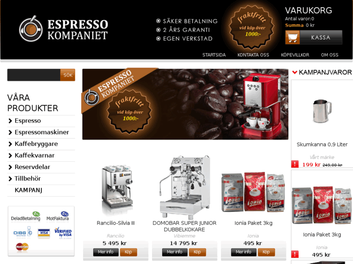 www.espressokompaniet.se