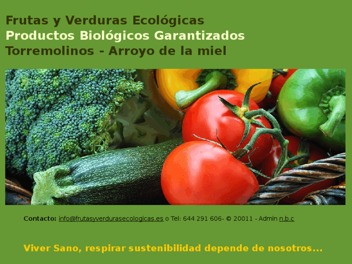 www.frutasyverdurasecologicas.es