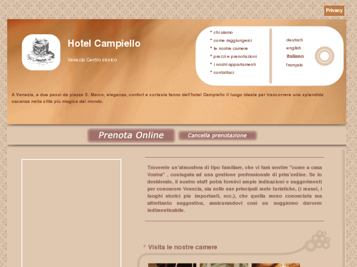 www.hotelcampiello.com