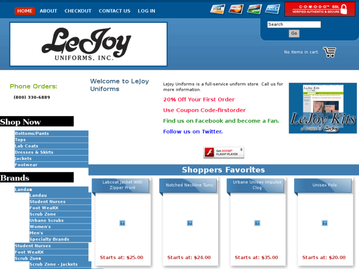 www.lejoyuniforms.com