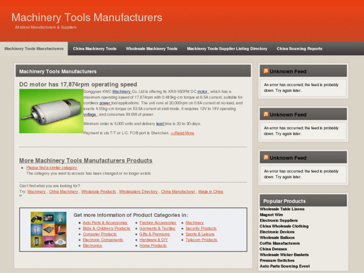 www.machinery-tools-manufacturers.com