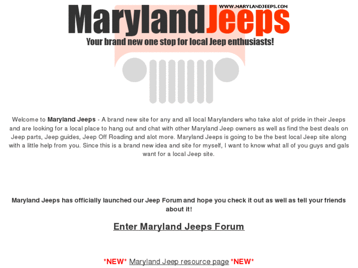 www.marylandjeeps.com