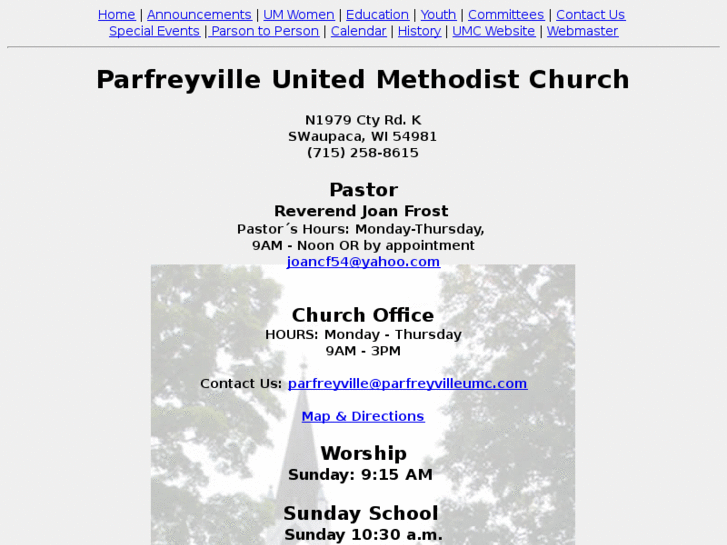 www.parfreyvilleumc.com