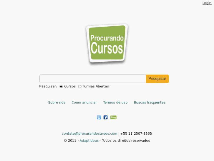 www.procurandocursos.com