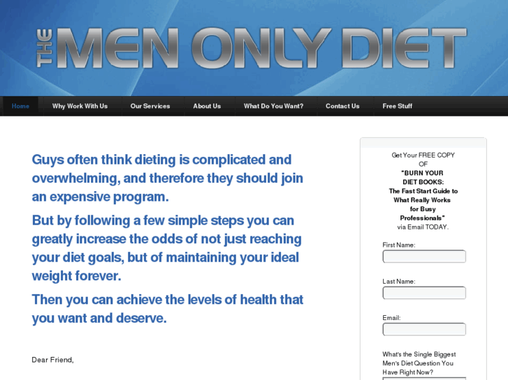 www.themenonlydiet.com