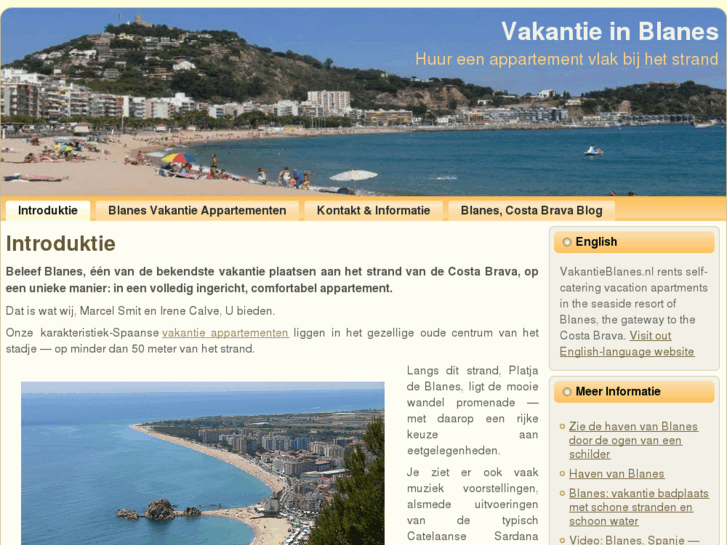 www.vakantieblanes.nl