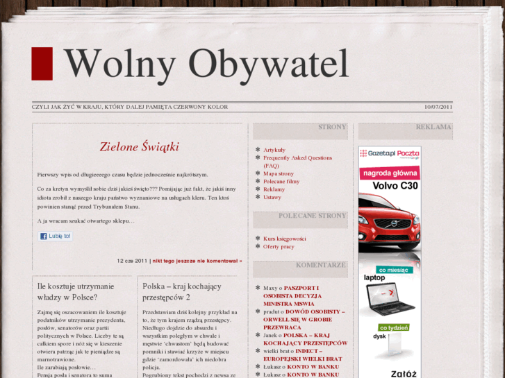 www.wolnyobywatel.pl