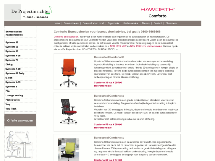 www.comforto-bureaustoelen.com