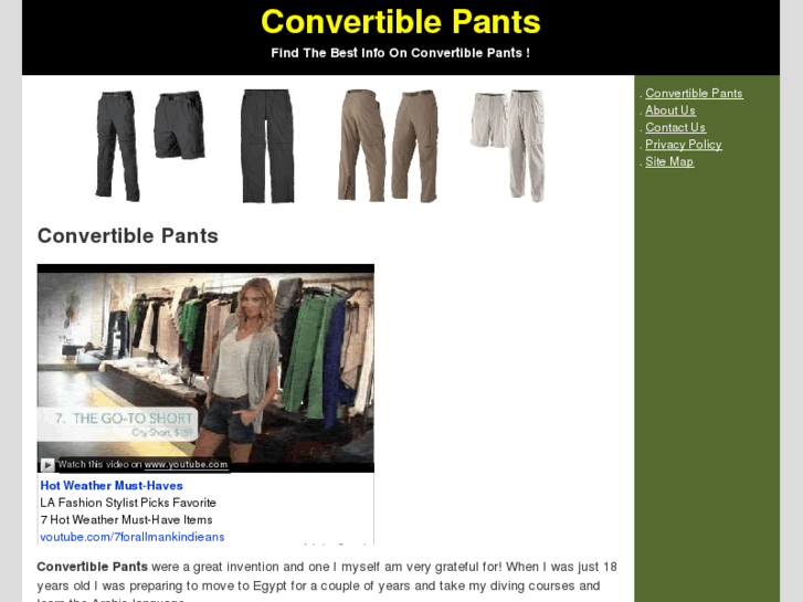 www.convertiblepants.org