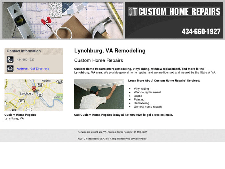 www.customhomerepairslynchburg.com