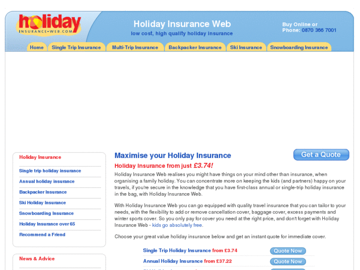 www.holidayinsuranceweb.com