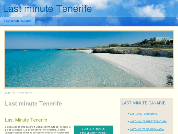 www.lastminutetenerife.info