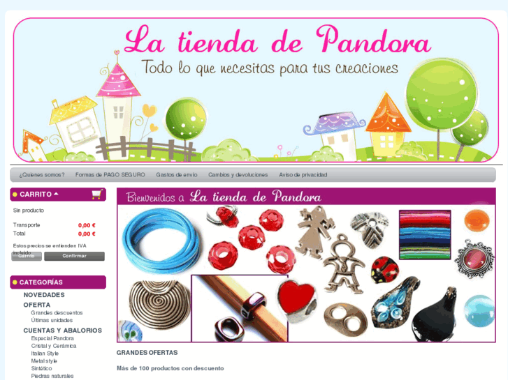 www.latiendadepandora.es