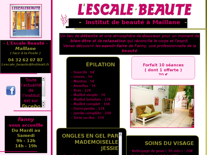 www.lescale-beaute.com