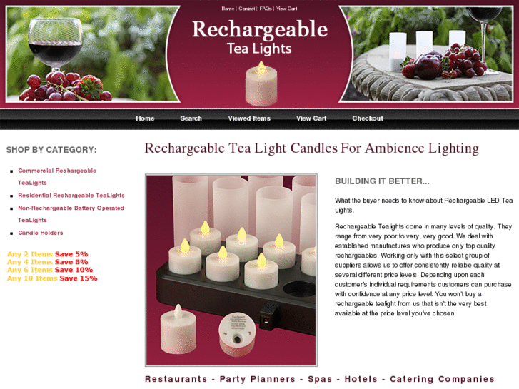 www.rechargeabletealight.com