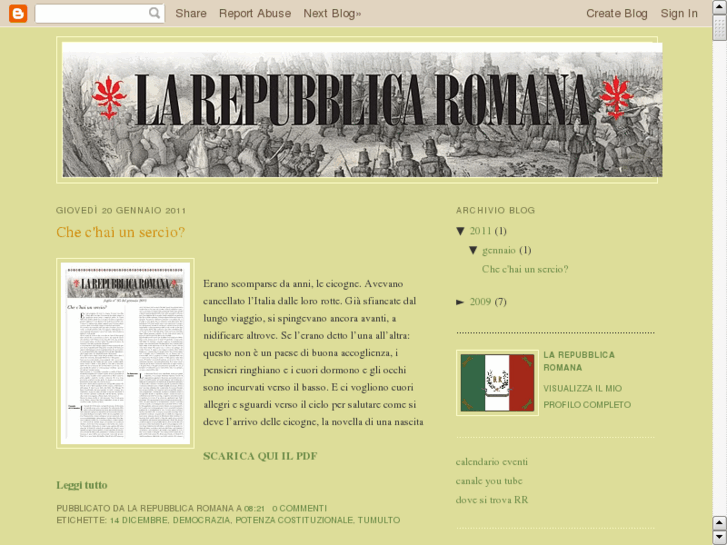 www.repubblicaromana.it