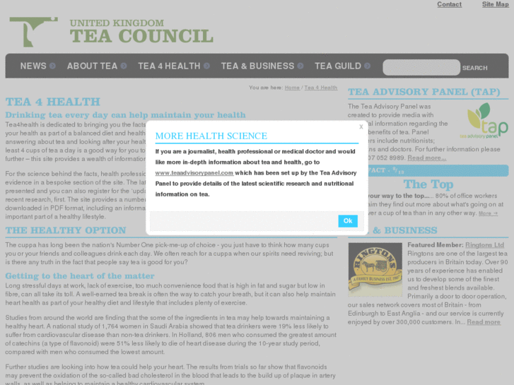 www.teahealth.co.uk