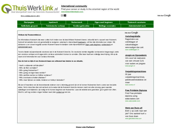 www.thuiswerklink.nl