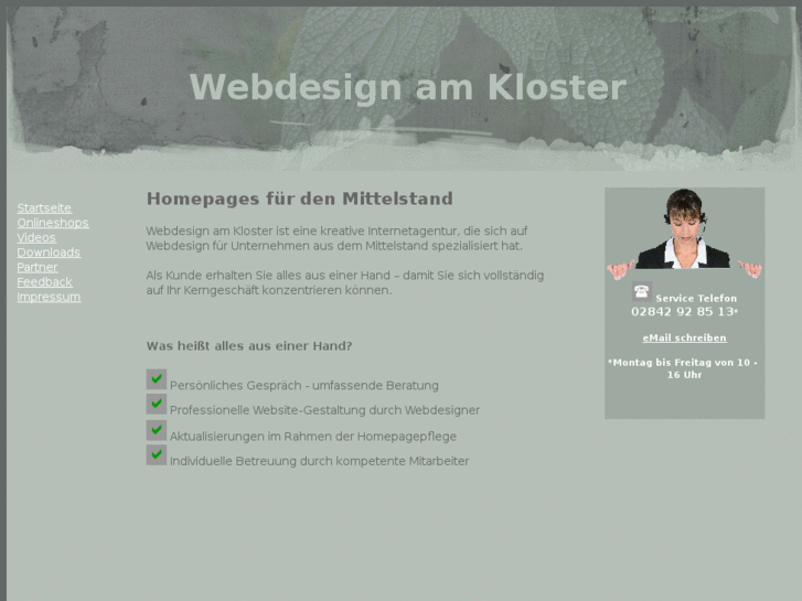 www.webdesign-am-kloster.de