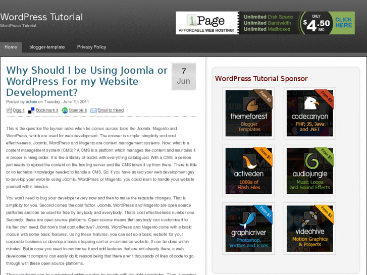 www.wptutorial.net