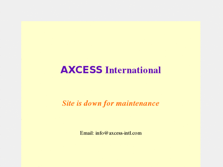 www.axcess-intl.com