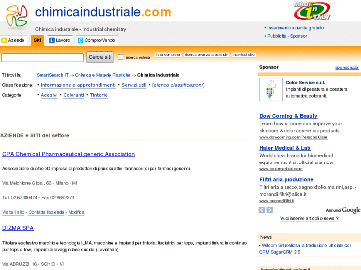 www.chimicaindustriale.com