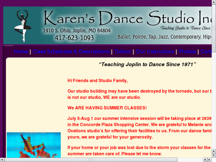 www.karensdancestudio.com