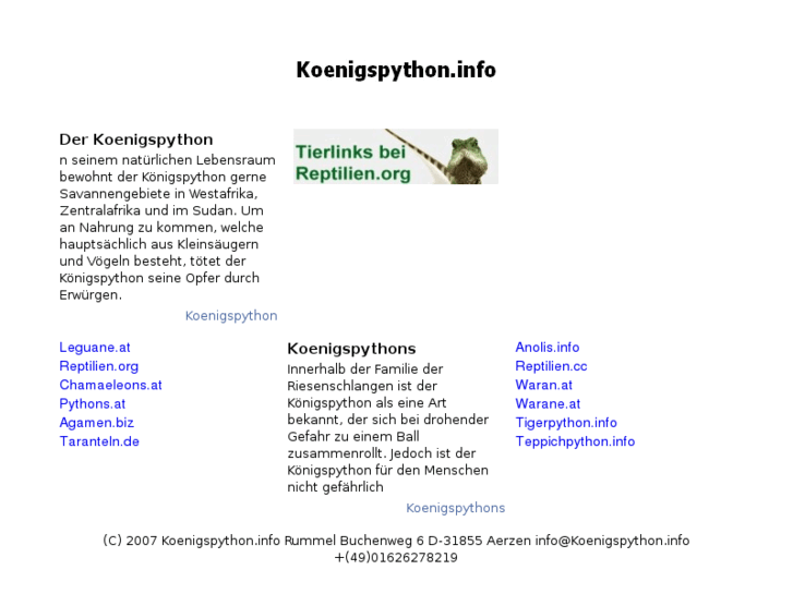 www.koenigspython.info