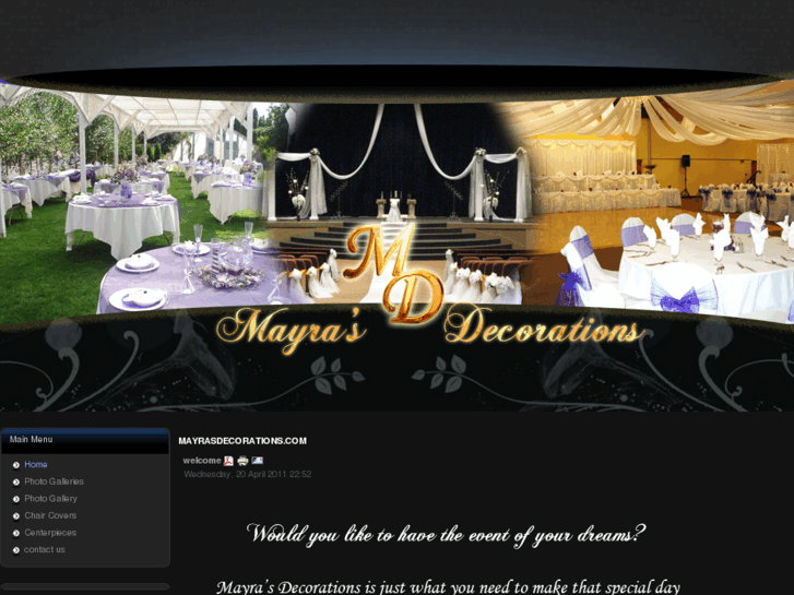 www.mayrasdecorations.com