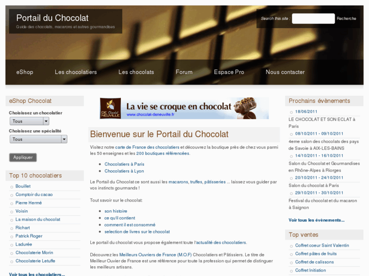 www.portail-du-chocolat.com