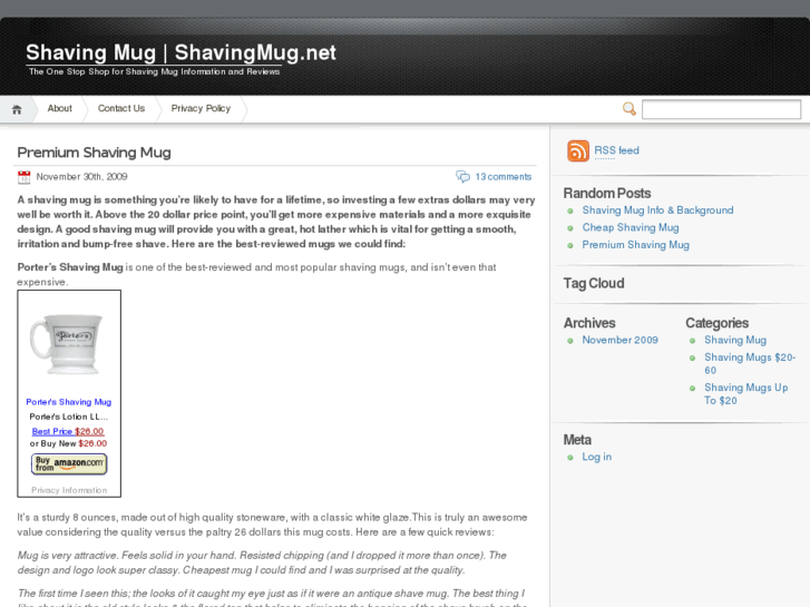 www.shavingmug.net