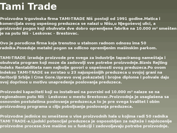 www.tamitrade.com