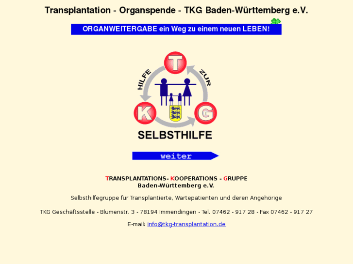 www.tkg-transplantation.de
