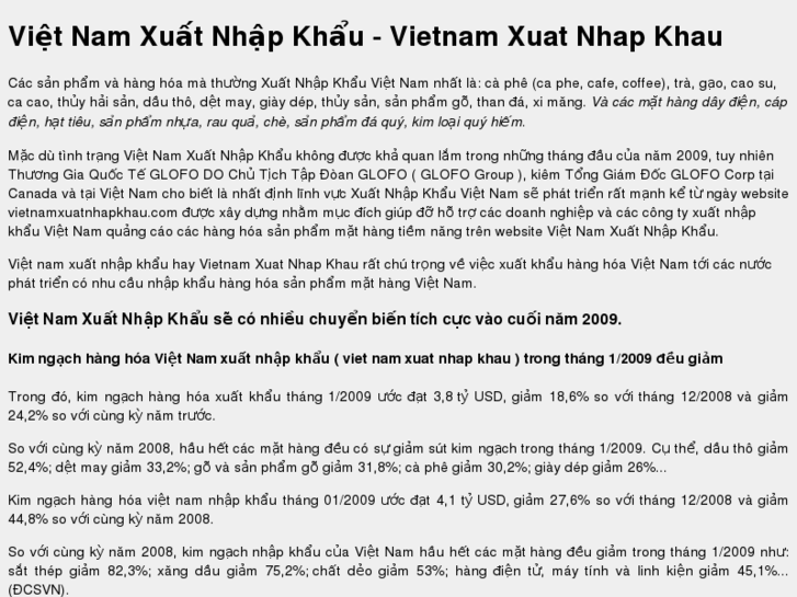 www.vietnamxuatnhapkhau.com