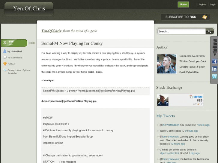 www.yenofchris.com
