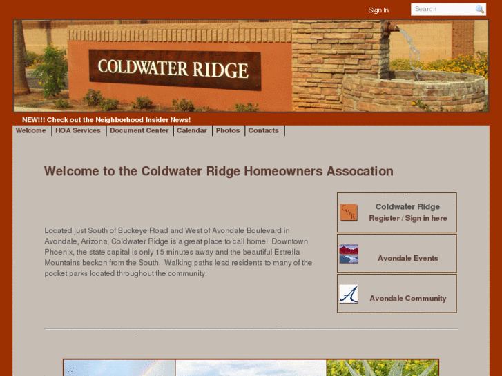 www.coldwaterridgehoa.org