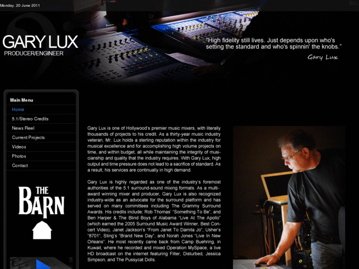 www.garyluxmusic.com