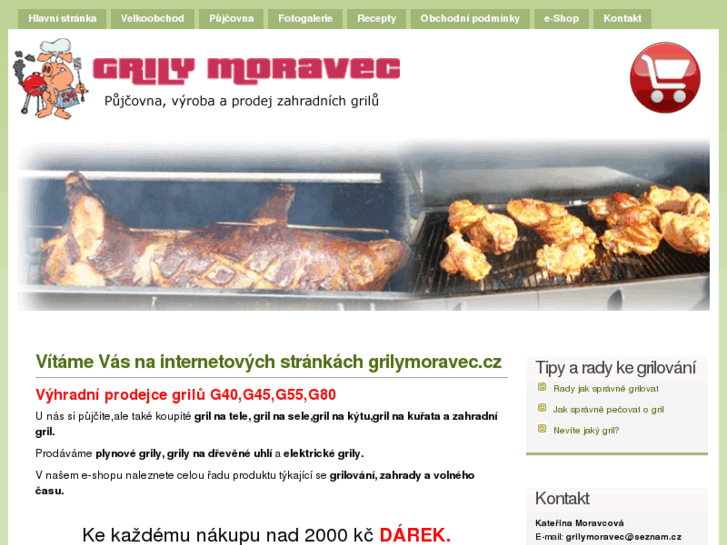 www.grilymoravec.cz