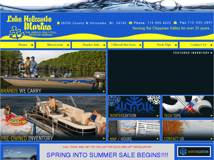 www.lakeholcombemarina.com