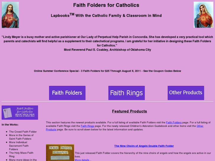 www.lapbooksforcatholics.com