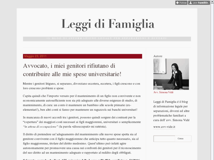 www.leggidifamiglia.com