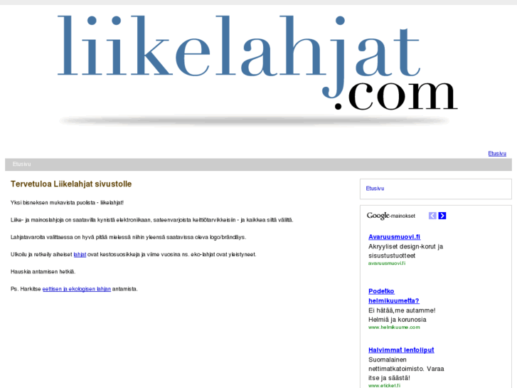 www.liikelahjat.com